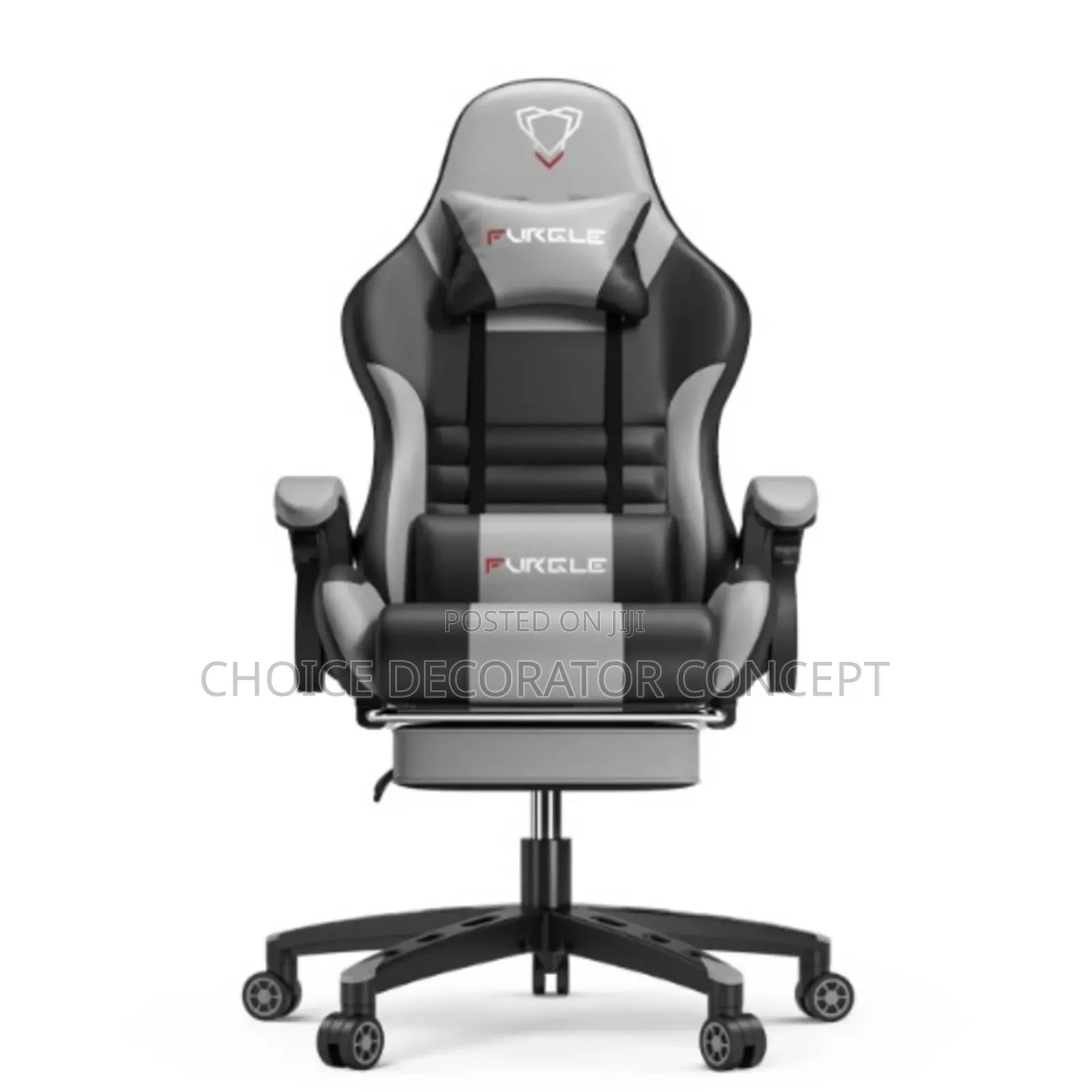 Ergonomic Gaming Chair With Foot Rest