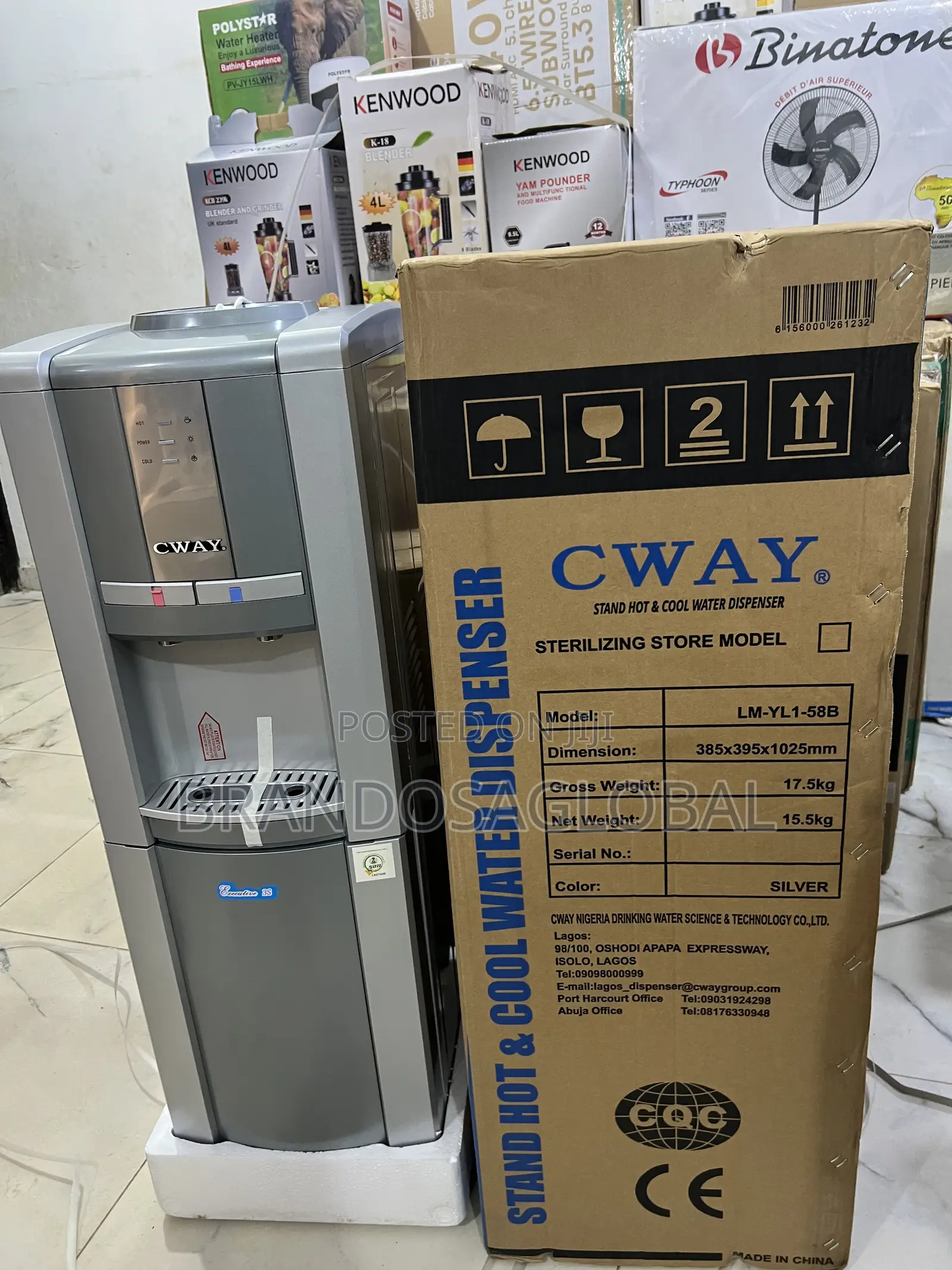 Affordable Cway Lm-Yl1-58b Standing Water Dispenser