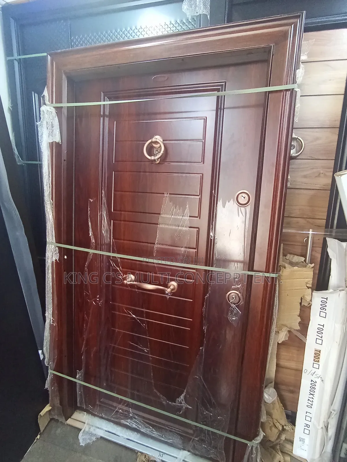 4ft Germany Steel Door Single Opening