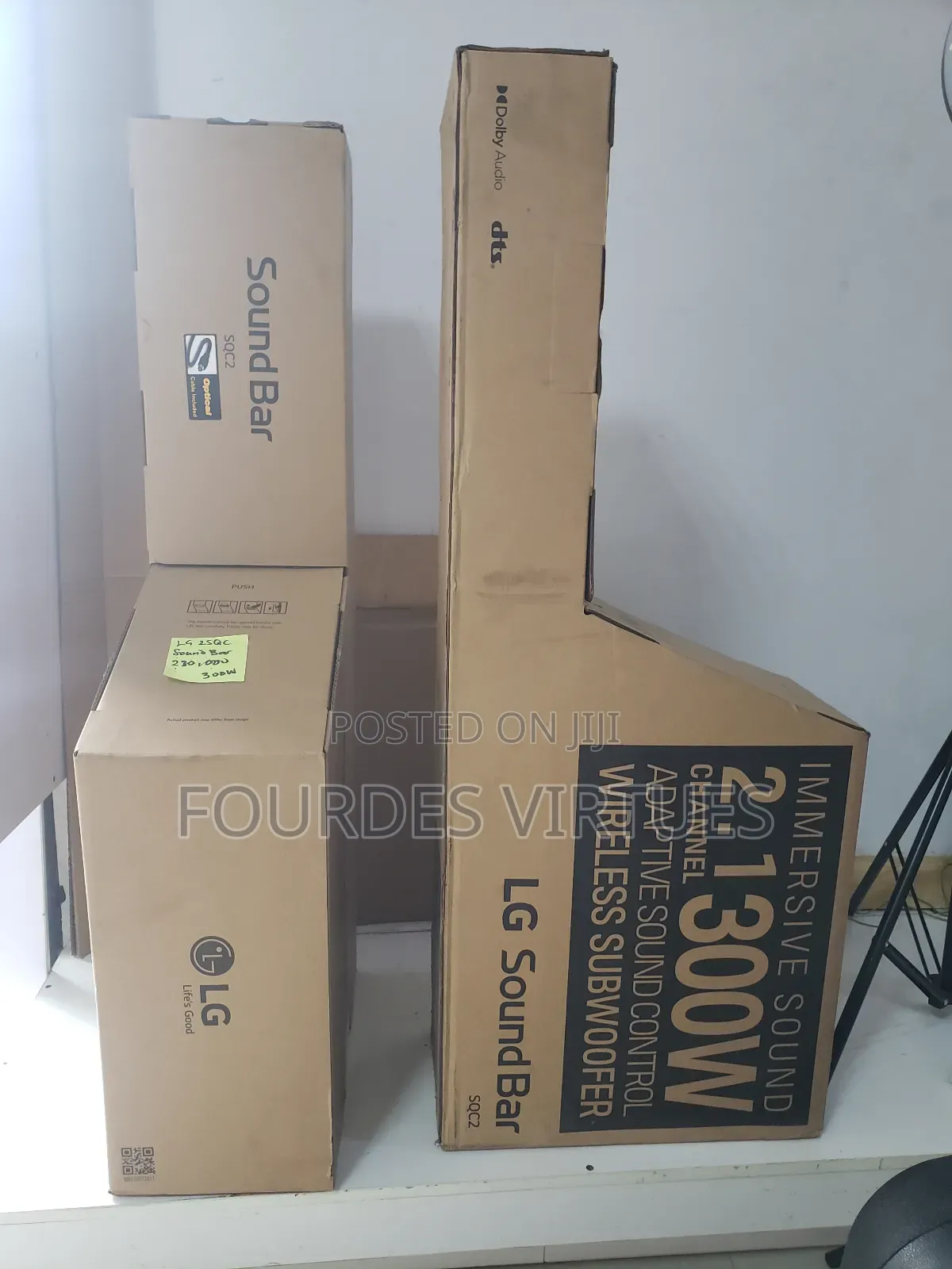Lg Sound Bar and Woofer