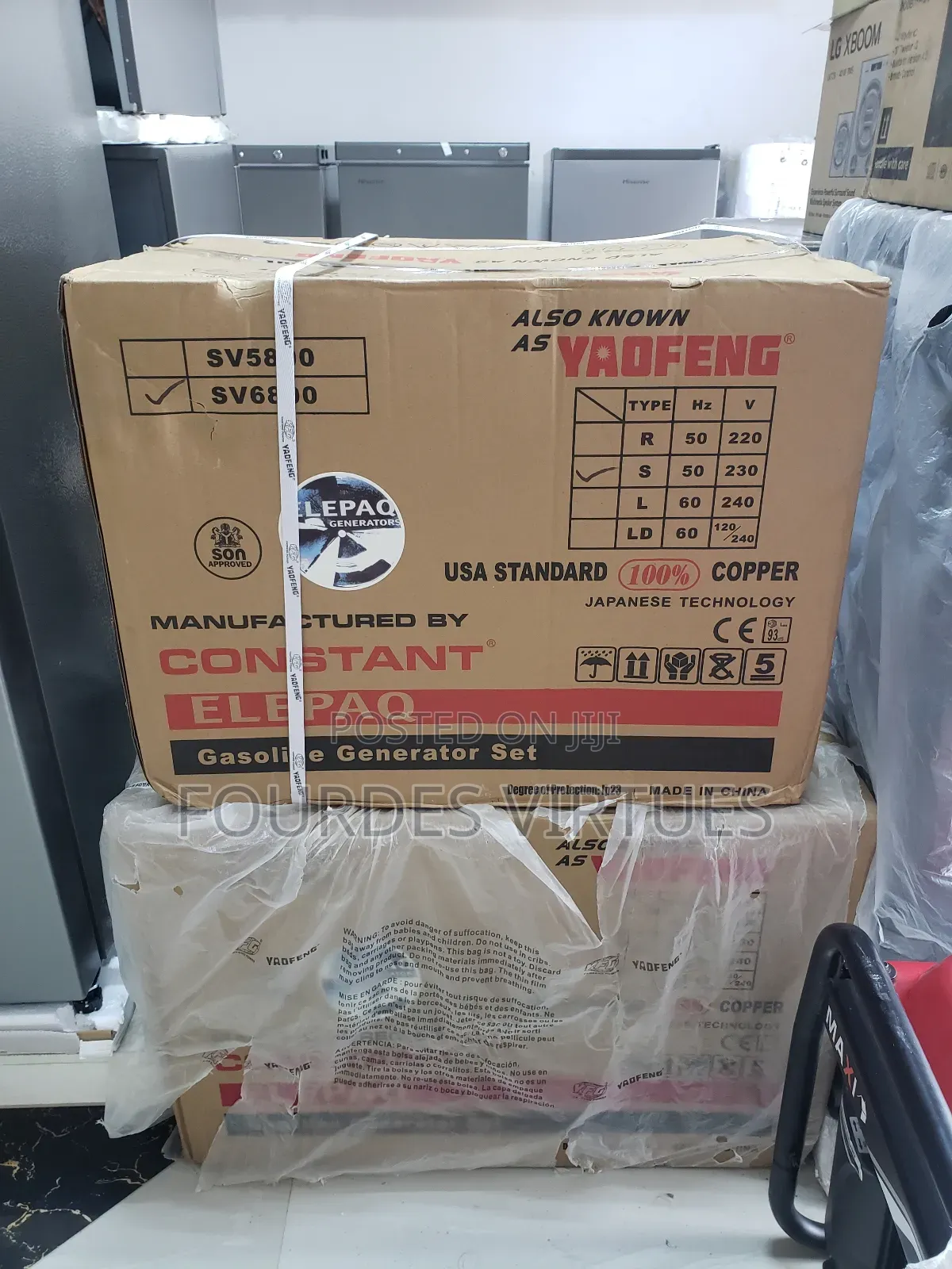 4.5kva Elepaq Manual Generator