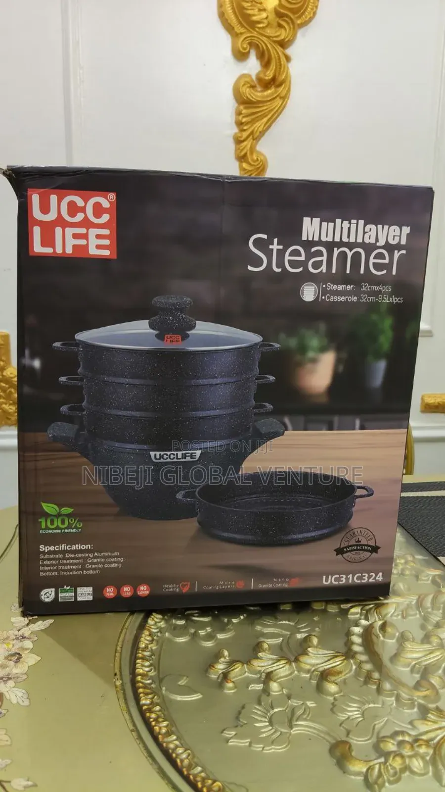 Ucc 4 Layers Steamer Pot