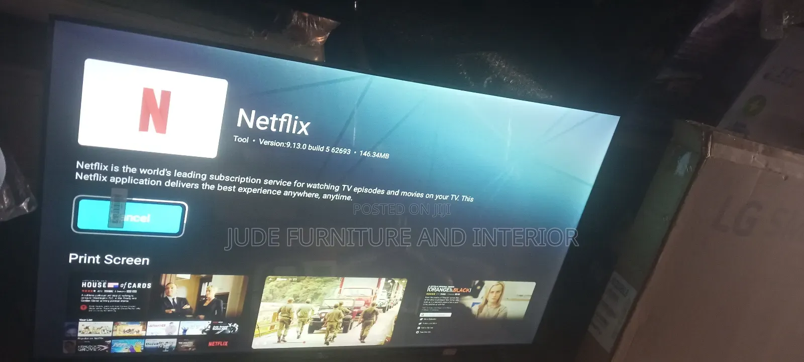 Comfirm 45inch Lg Smart Tv