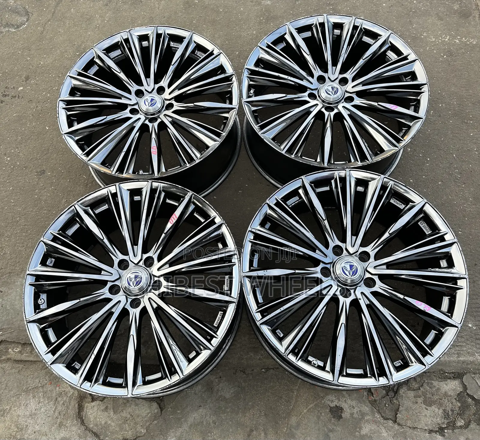 20 Rim Hyper Chrome For Toyota Highlander 2018 & Lexus Rx350 2018