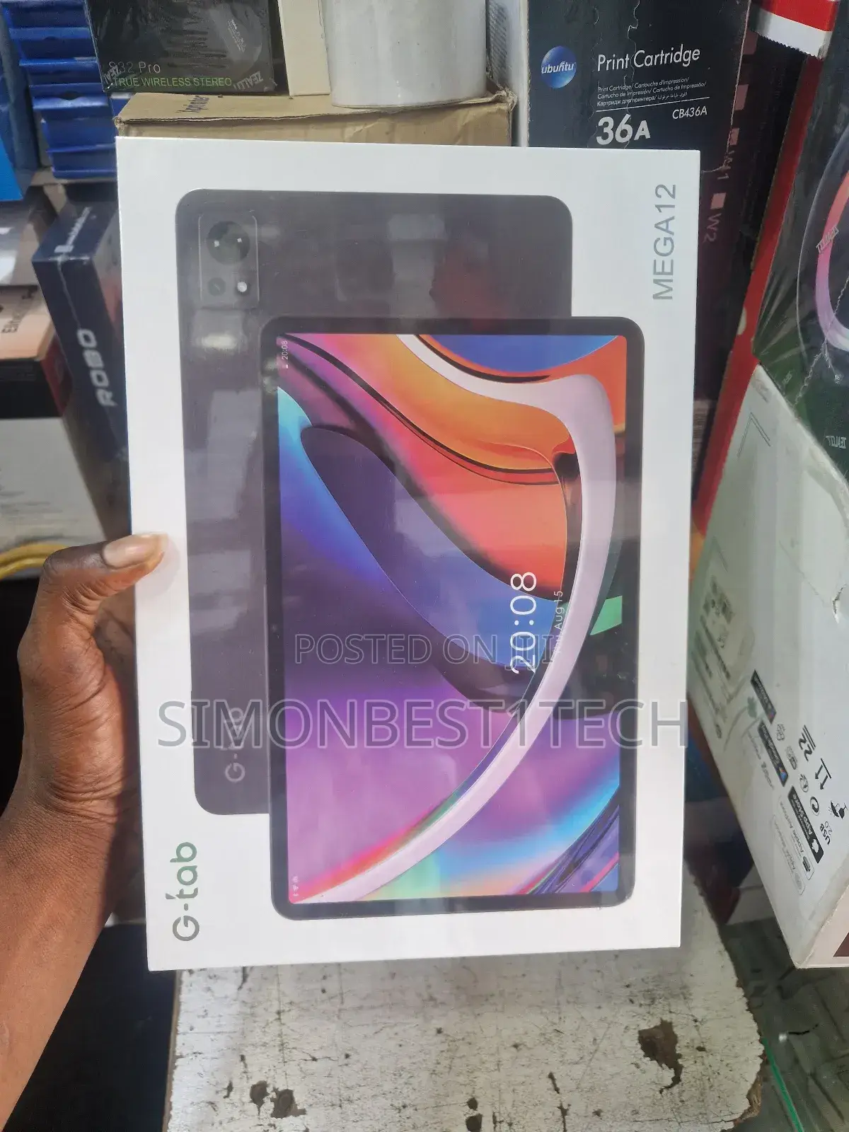 New G-Tab C30 256 GB Black