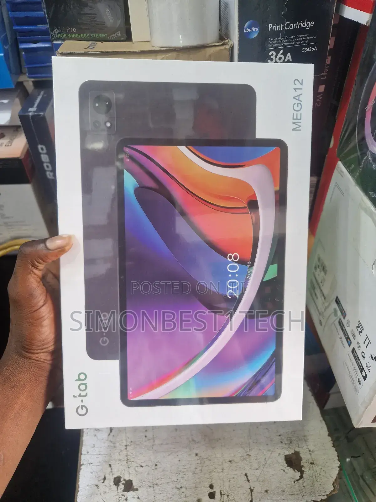 New G-Tab C30 256 GB Black