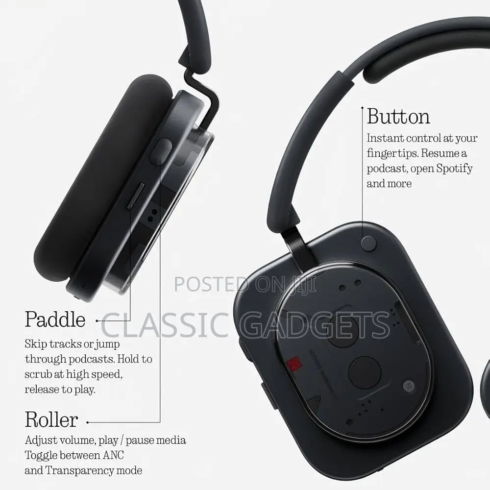 Nothing R Headphone (1) Hybrid Active Noise Cancelling Headphones
