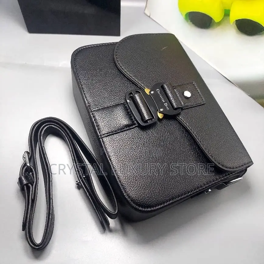 Mont Blanc Quality Luxury Men Genuine Leather Cross Bag