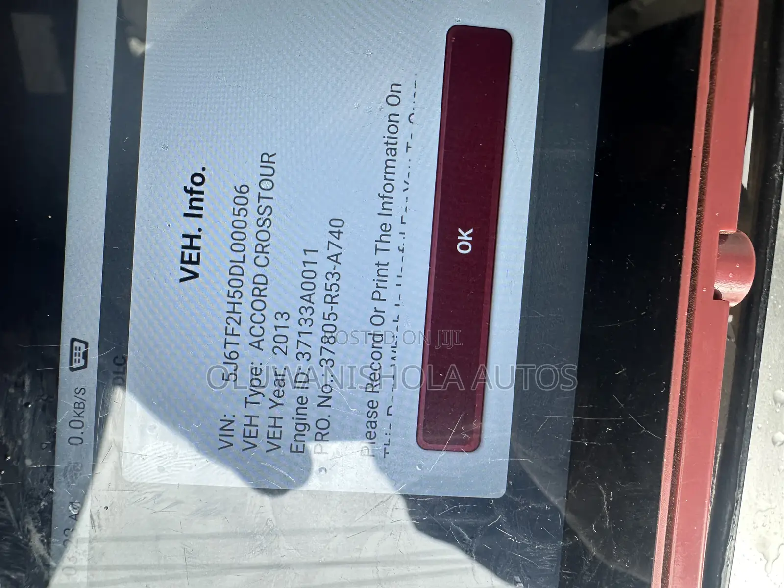 Best Car Inspector in Lagos With a Big Scanning Tool