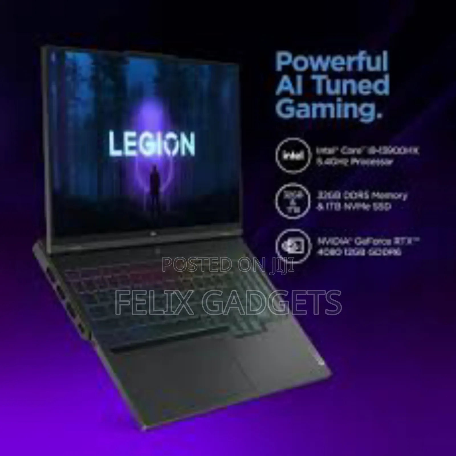 New Laptop Lenovo Legion 7 32GB Intel Core Ultra 9 SSD 1T