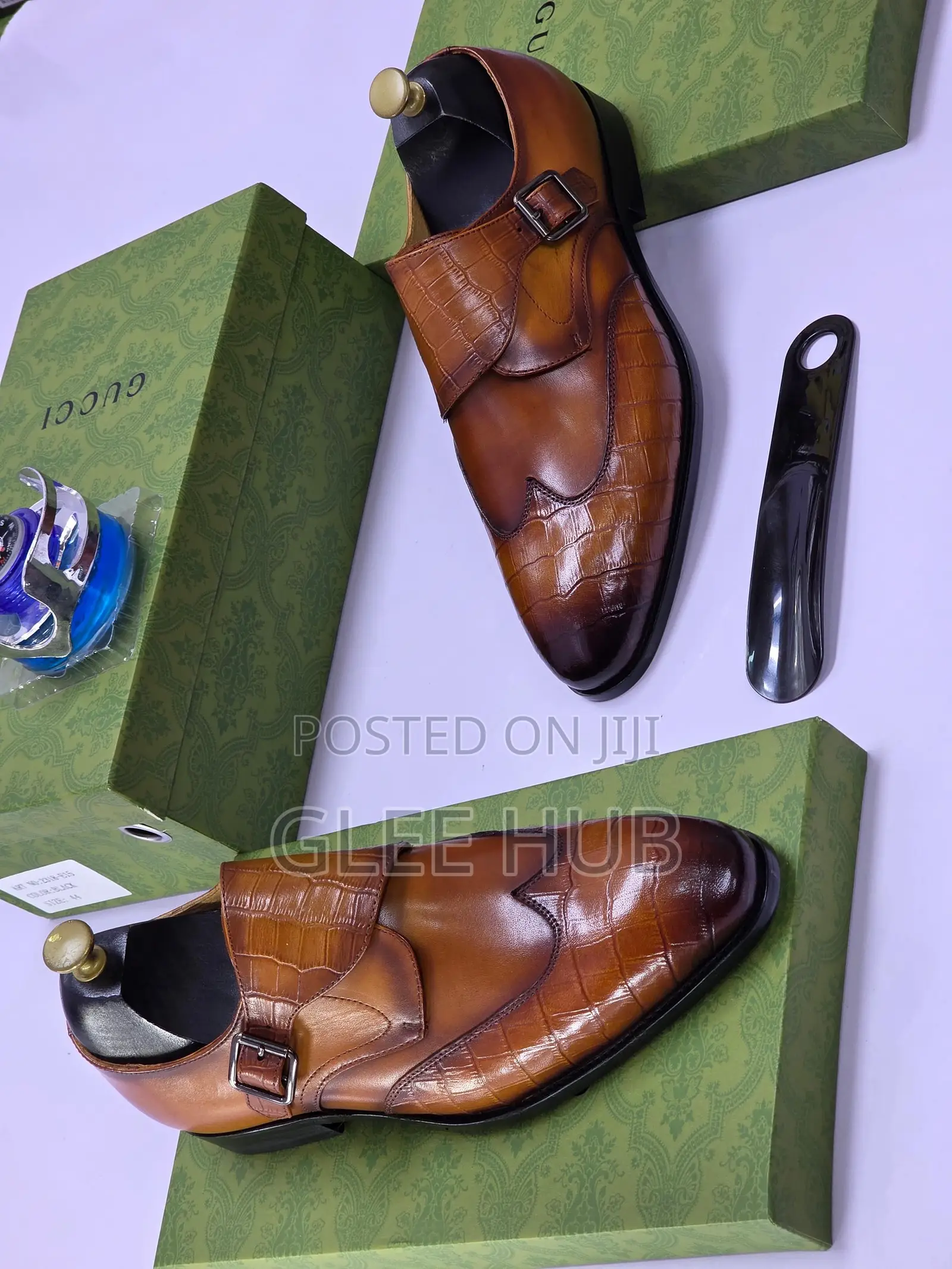 Gucci Leather Corporate Flat Shoes in Lagos