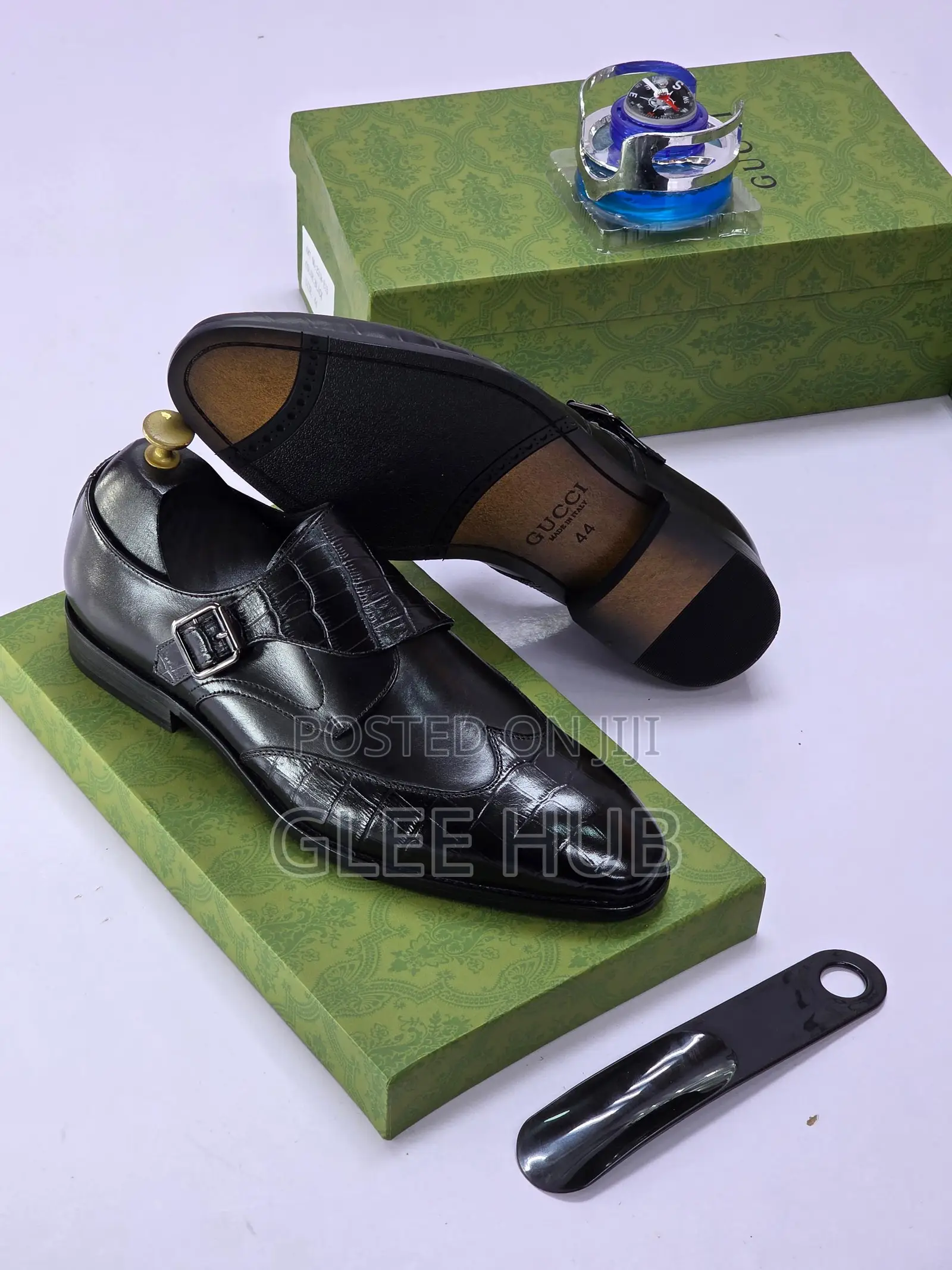 Gucci Leather Corporate Flat Shoes in Lagos