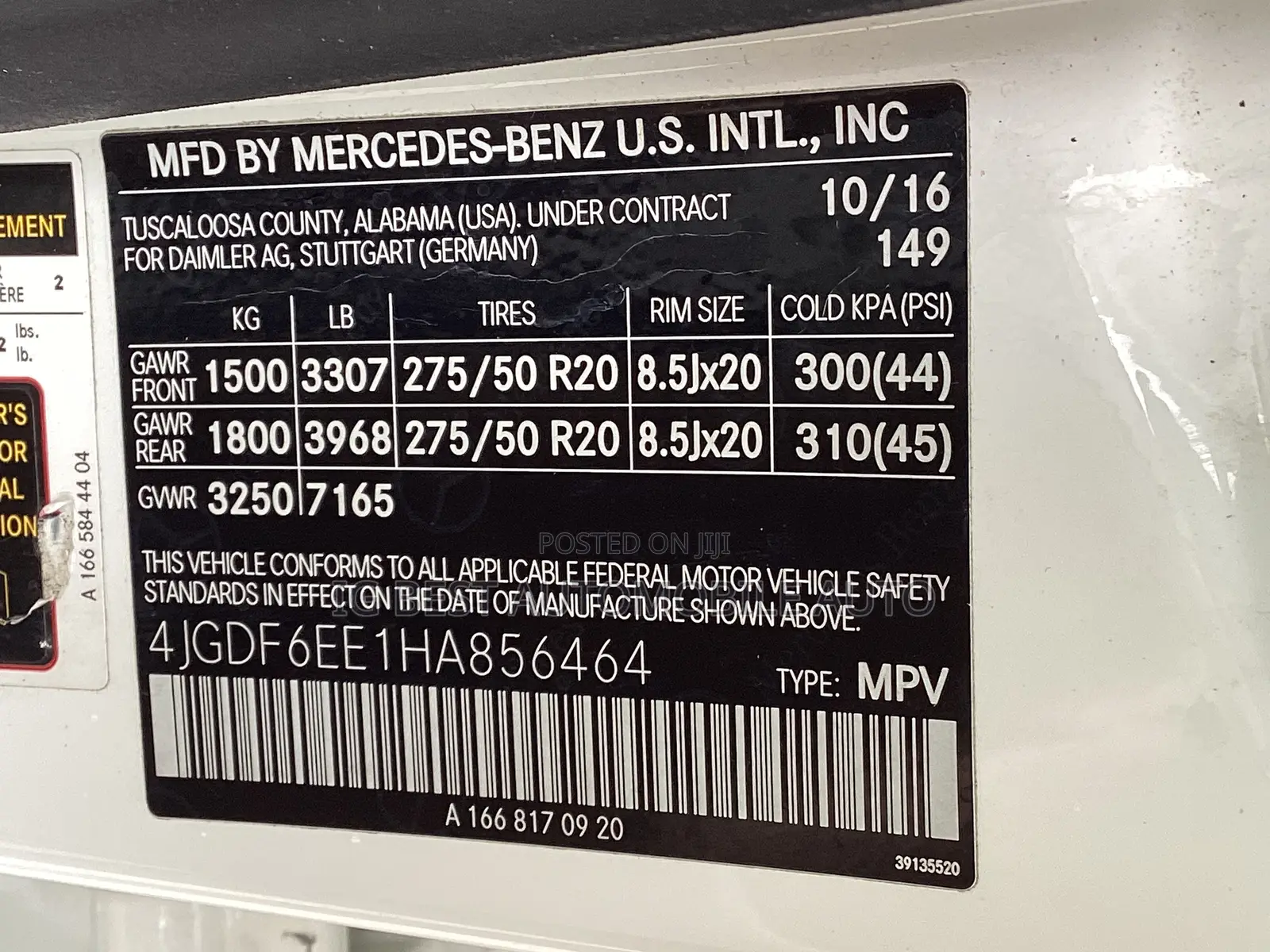 Mercedes-Benz GLS-Class GLS450 4Matic 2017 White