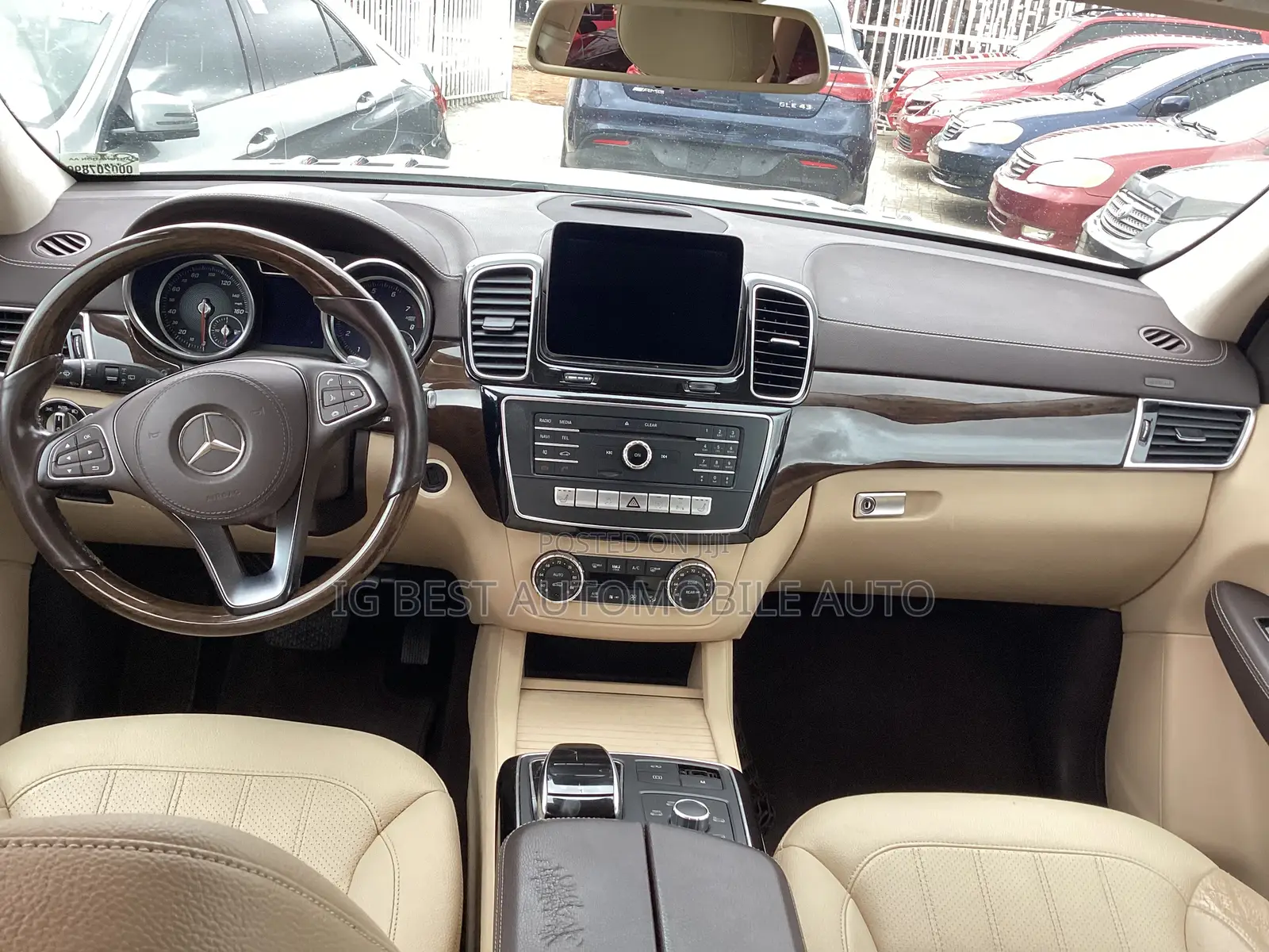 Mercedes-Benz GLS-Class GLS450 4Matic 2017 White