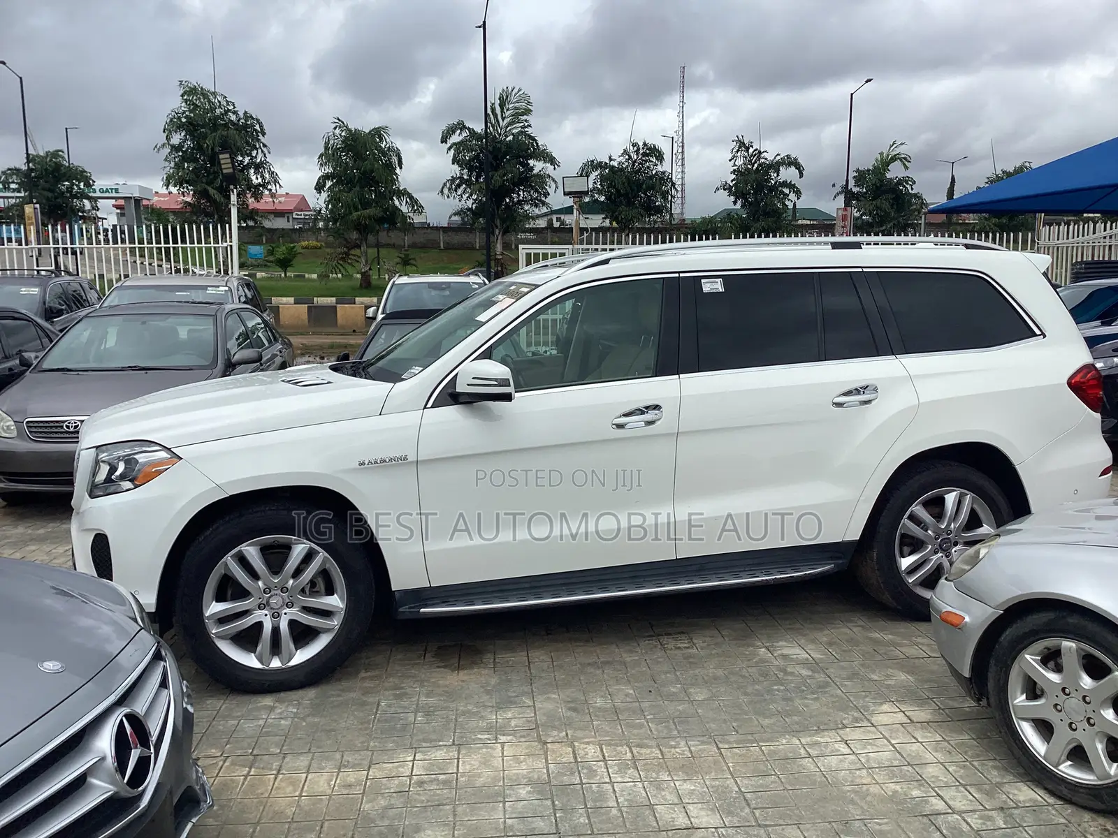 Mercedes-Benz GLS-Class GLS450 4Matic 2017 White