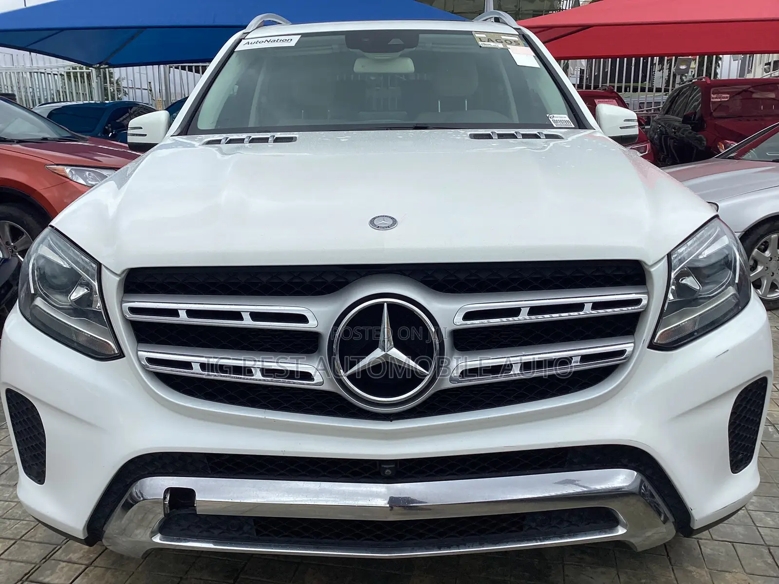 Mercedes-Benz GLS-Class GLS450 4Matic 2017 White
