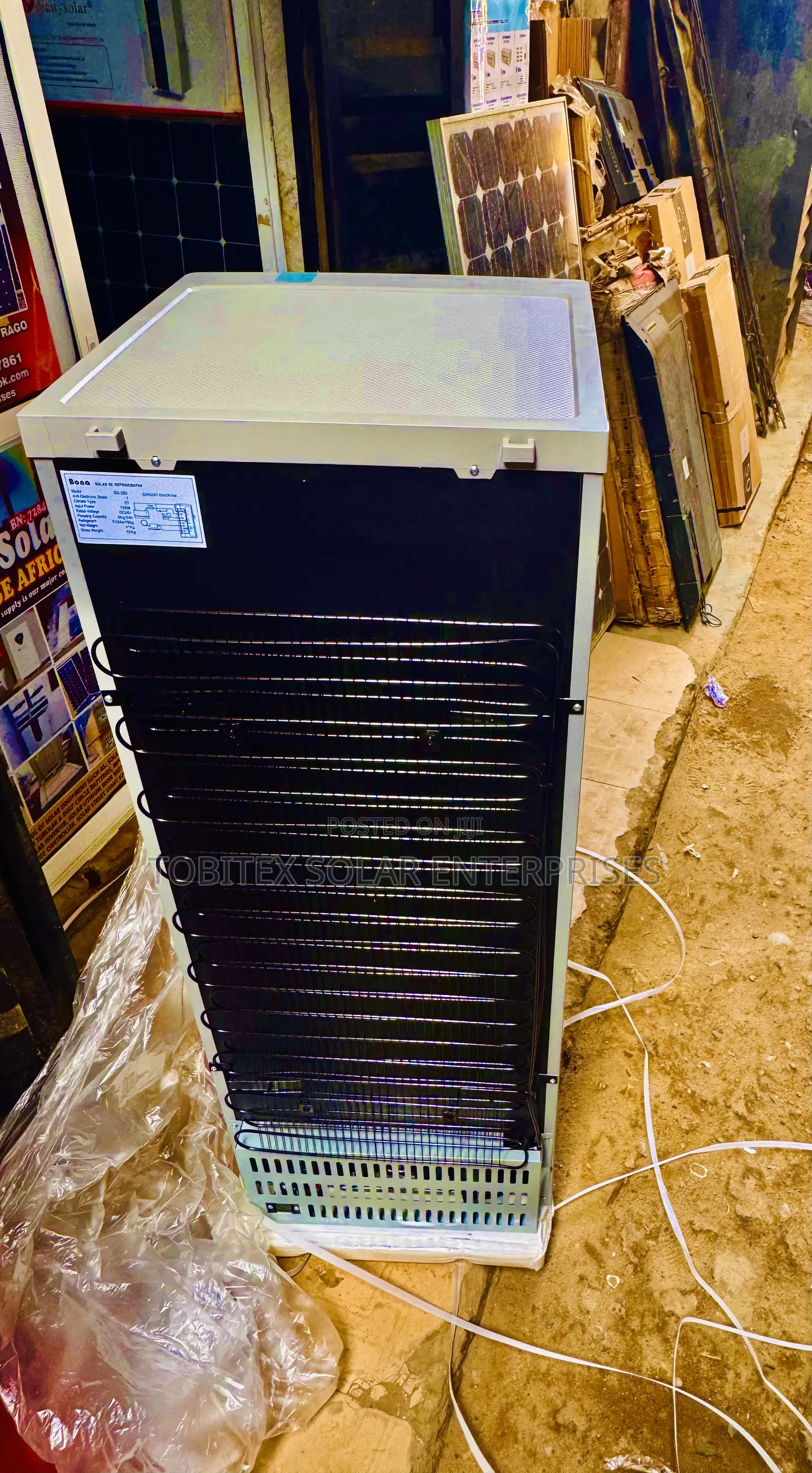 Freestanding Bona Freezer 200liter Ice Maker