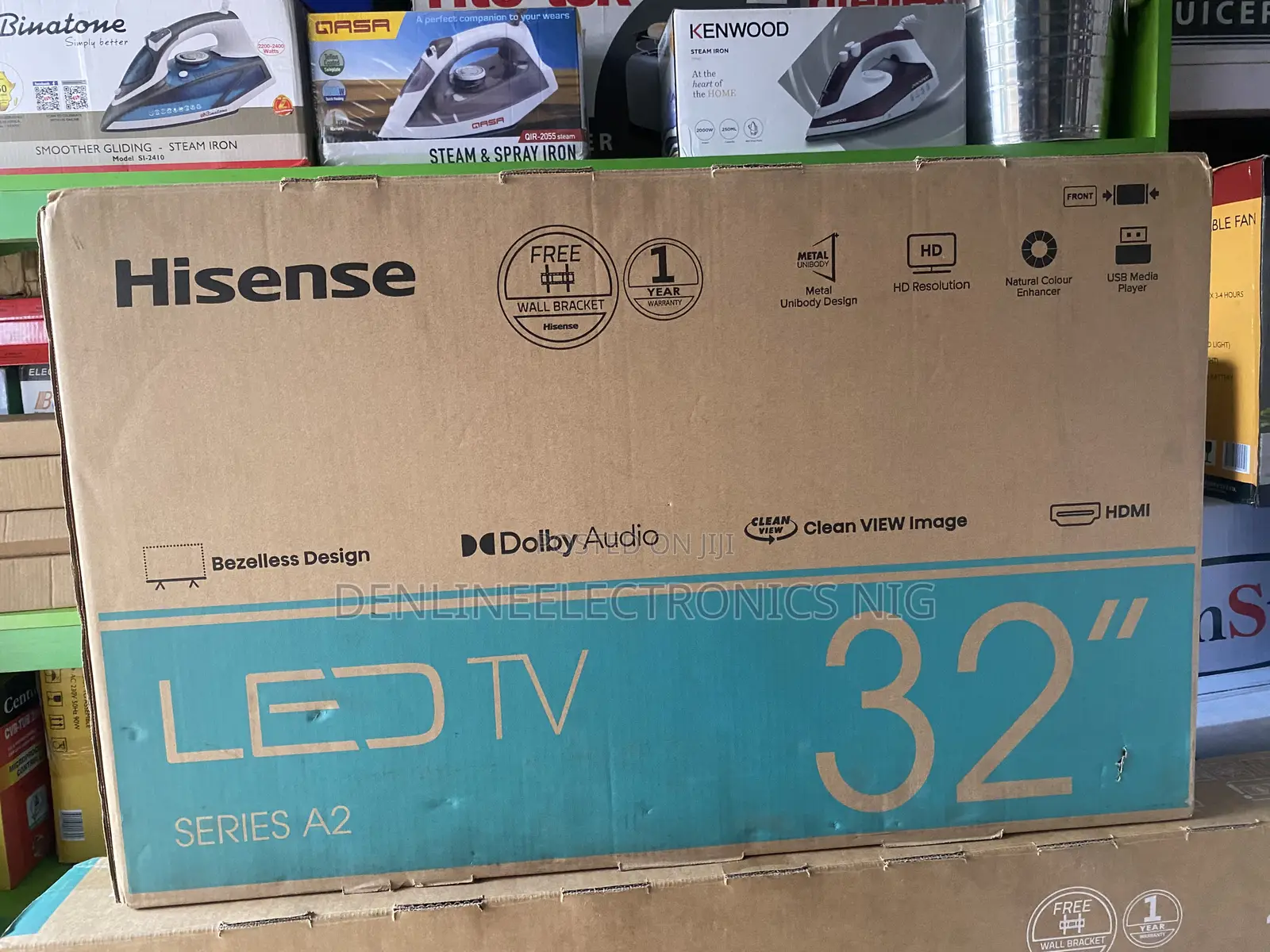Brand New Hisense 32inches Led Television With Free Wall Bracket
