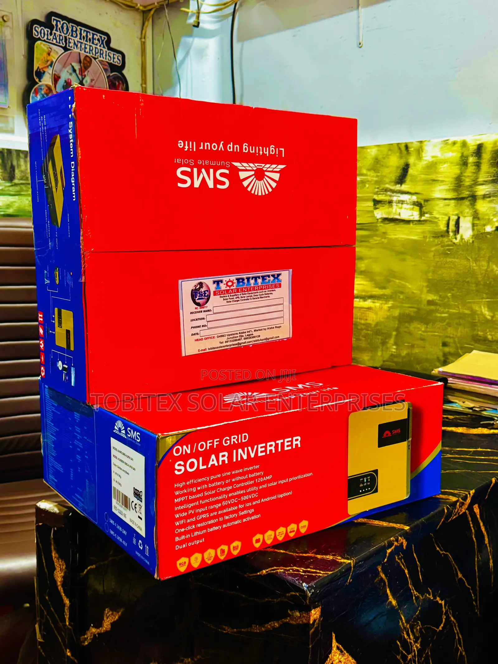 Sms Hybrid Solar Inverter 4.2kva 24v Promo