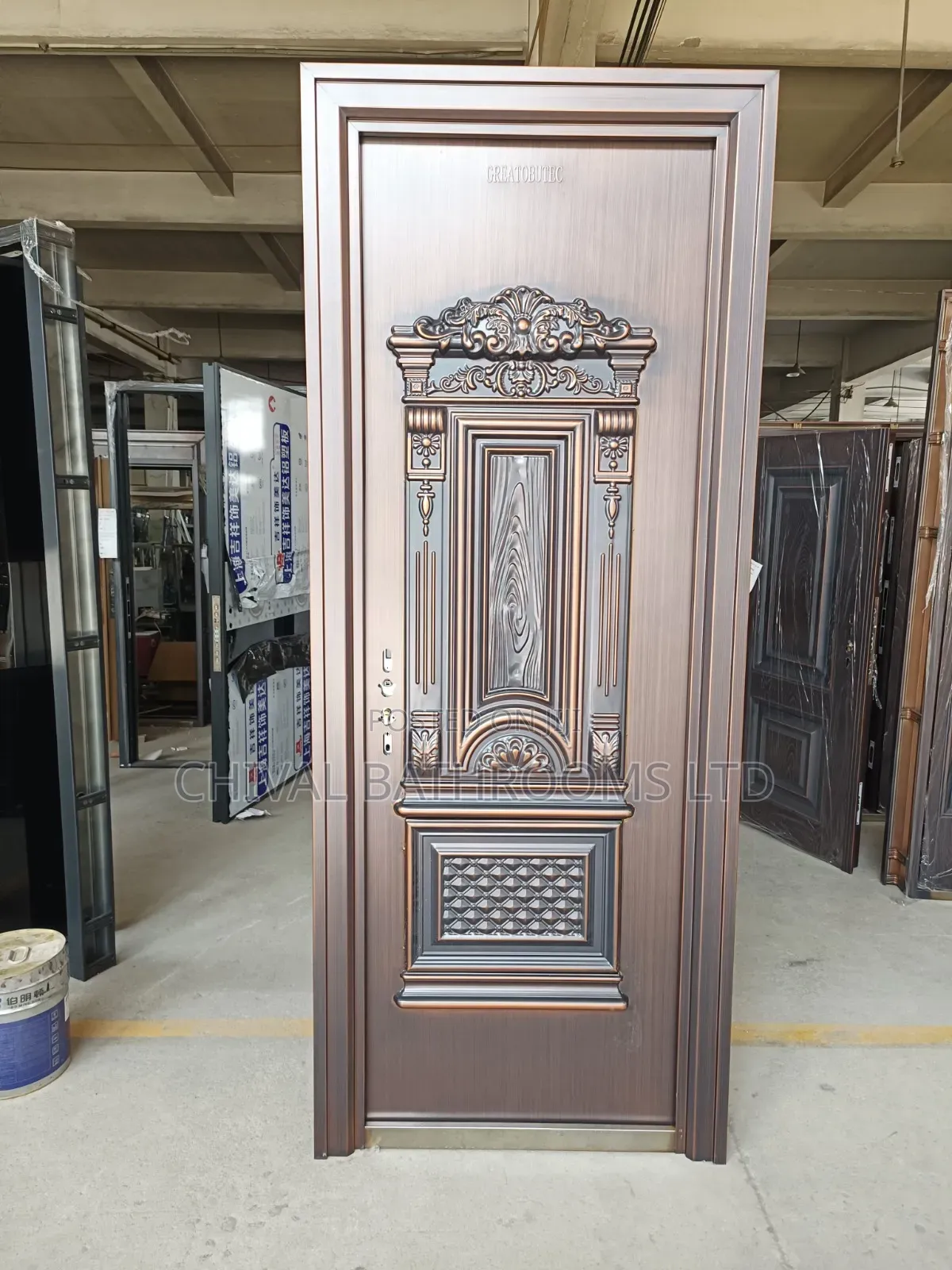 Copper 3ft Turkey Door Extra Heights