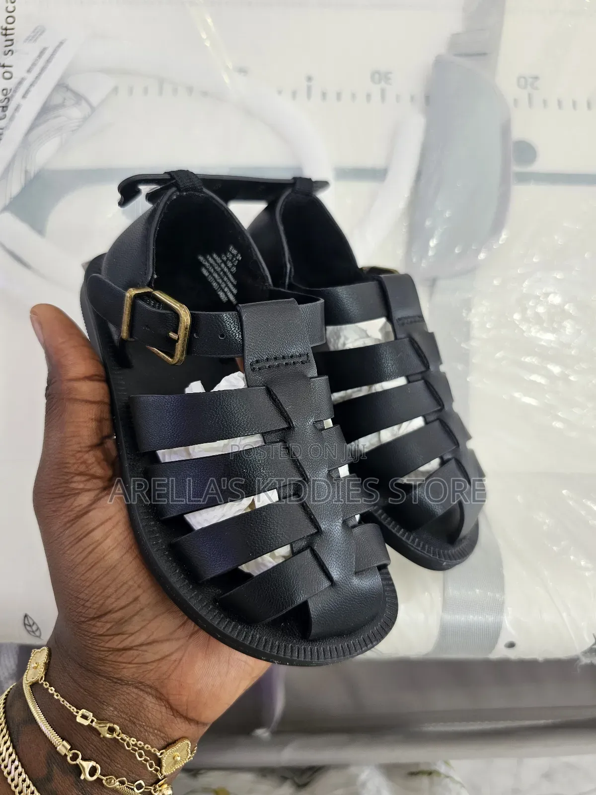 Black H M Sandals