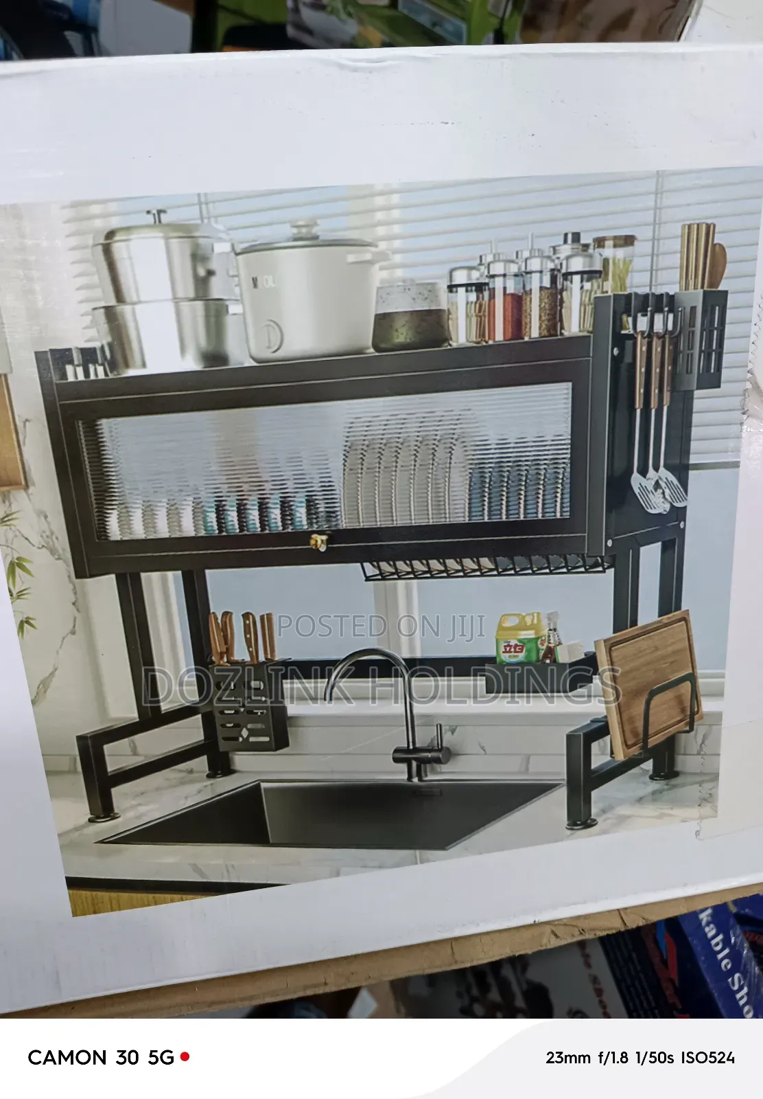 With Cover Dish Rack