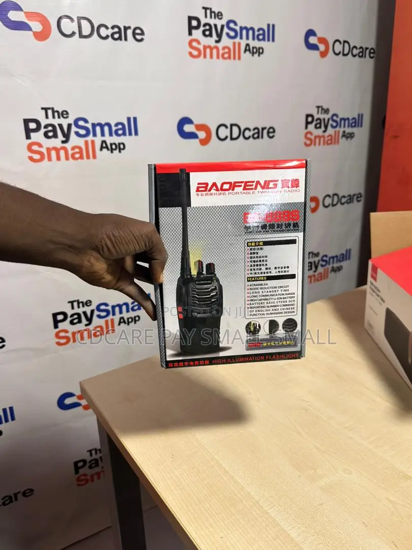 Pay Small Small Baofeng Walkie Talkie Radio On Cdcare.App
