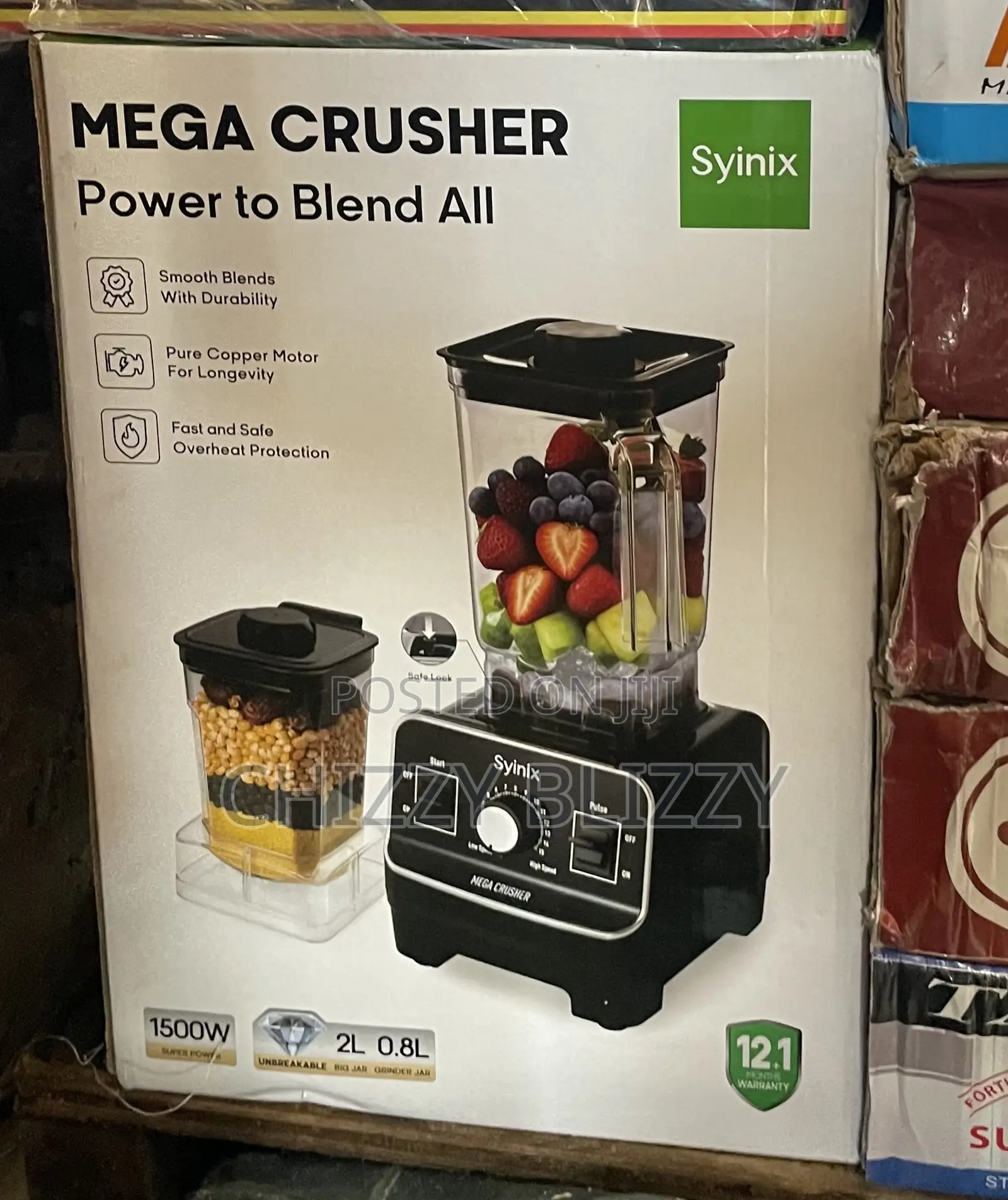 Syinix Mega Crusher 1500w !  Power To Crush All
