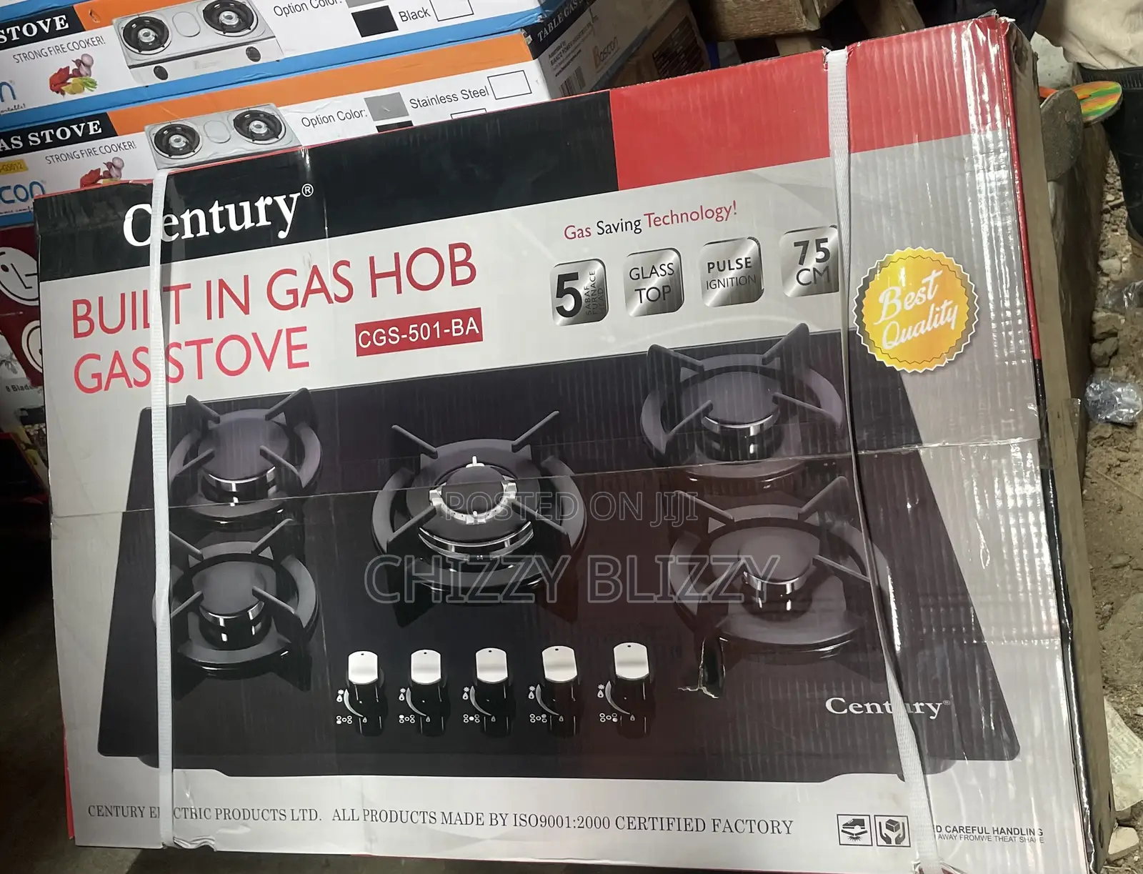 Century Inbuilt Gas Hob Stove,5burner