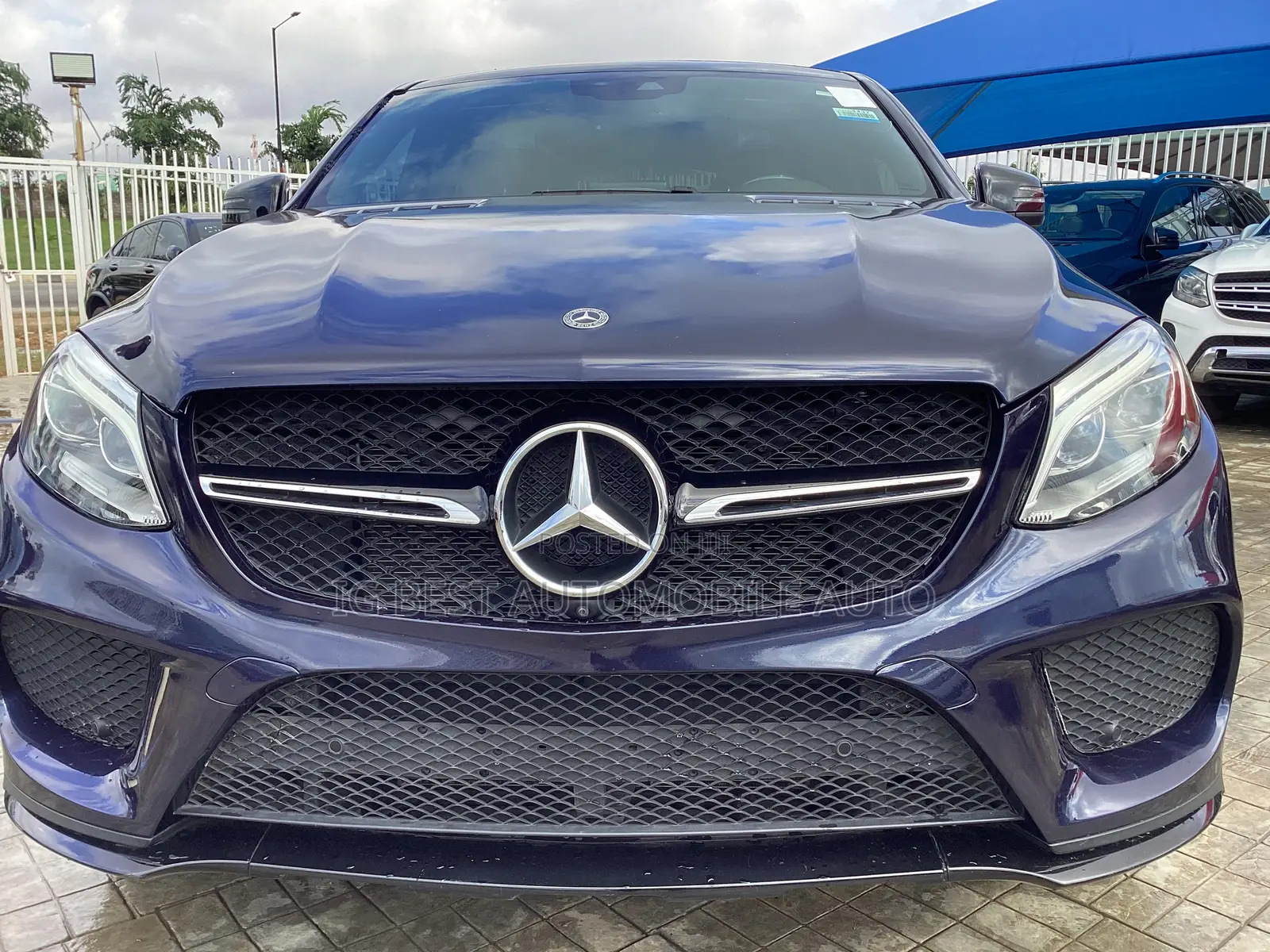 Mercedes-Benz GLE-Class 2018 Blue