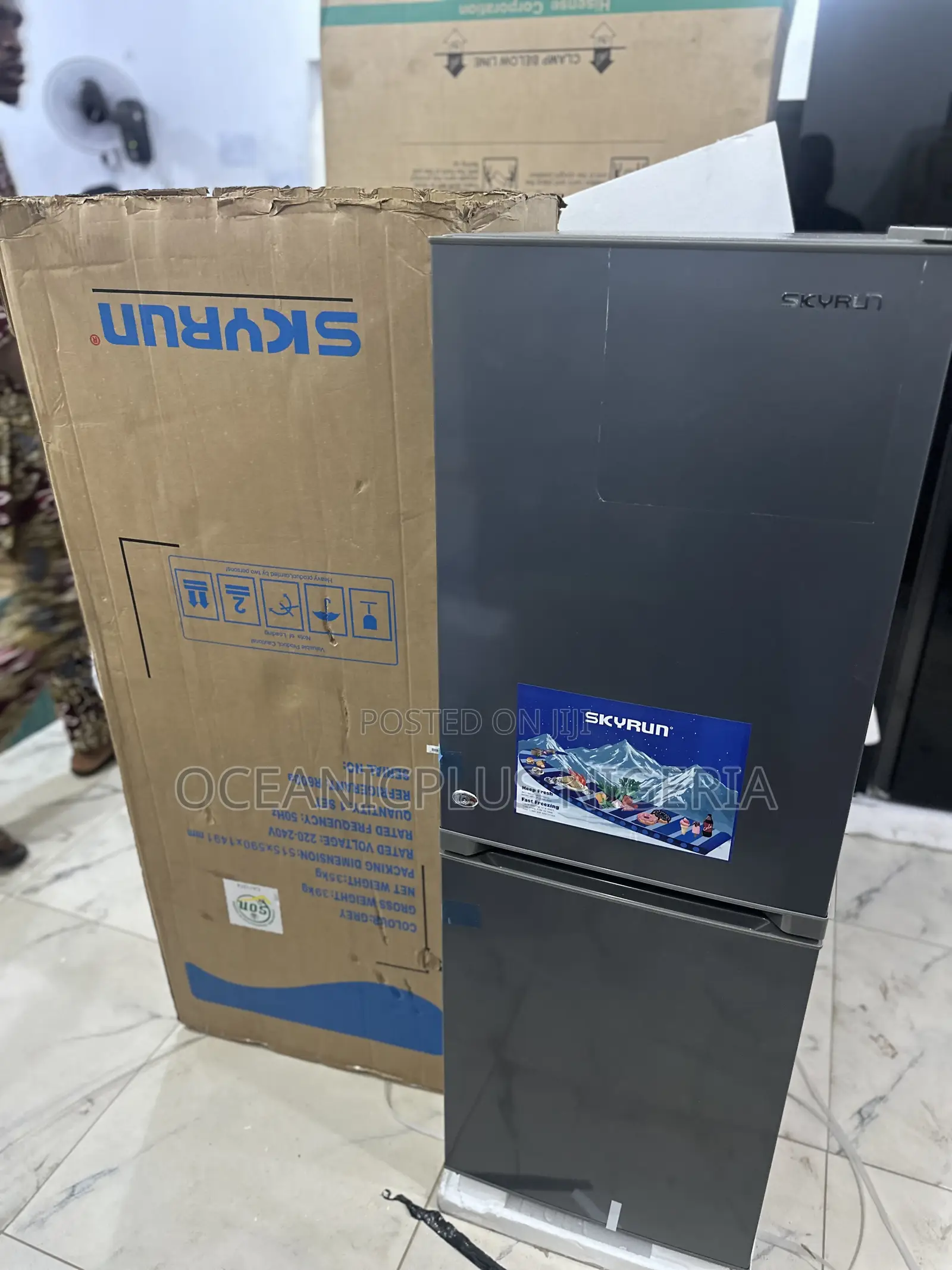 Eco Friendly Skyrun Refrigerator 170l Double Door (Bcd-)