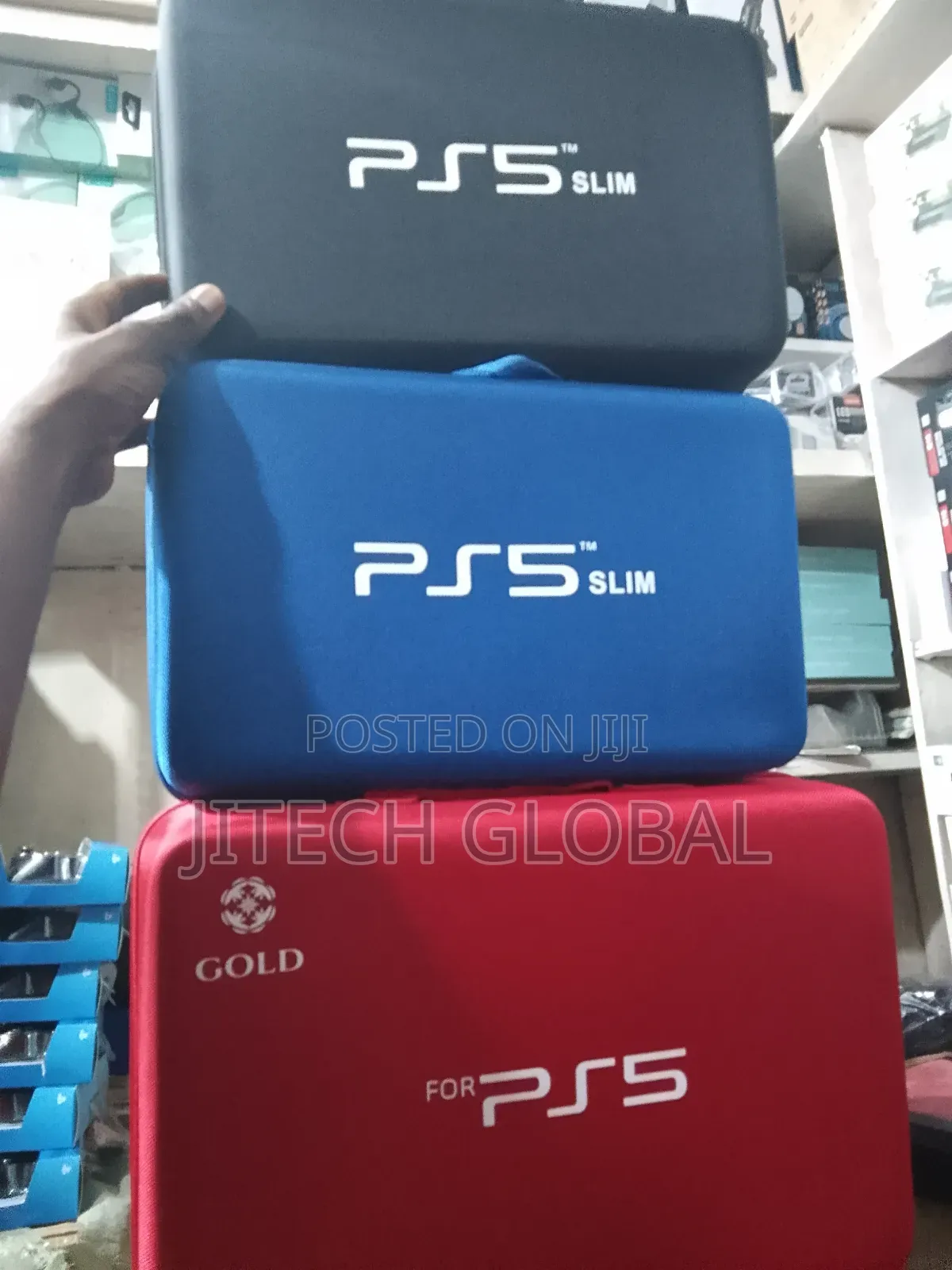 Carrying Case for Playstation Ps5 Slim Console Gamepad Accessories