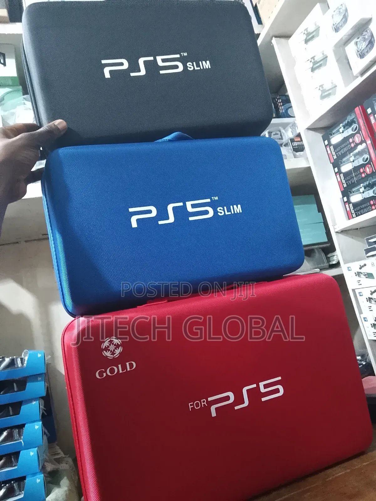 Carrying Case for Playstation Ps5 Slim Console Gamepad Accessories
