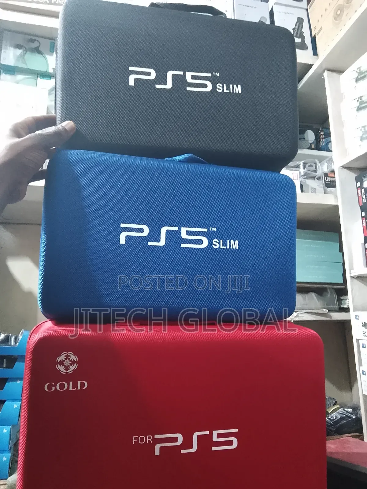 Carrying Case for Playstation Ps5 Slim Console Gamepad Accessories