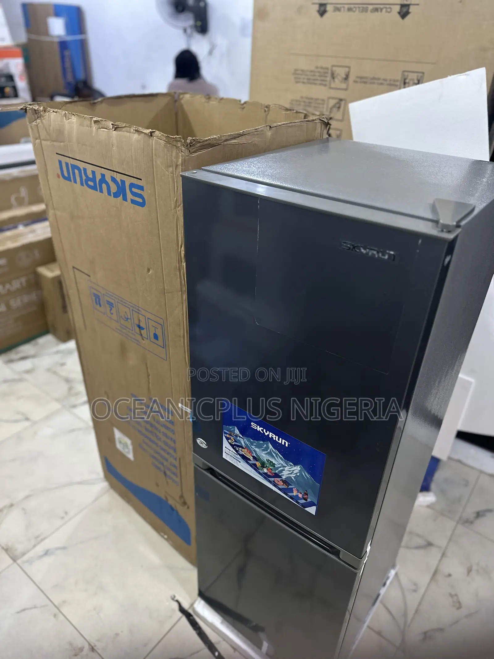 Refreshing Skyrun Refrigerator 170l Double Door (Bcd-)