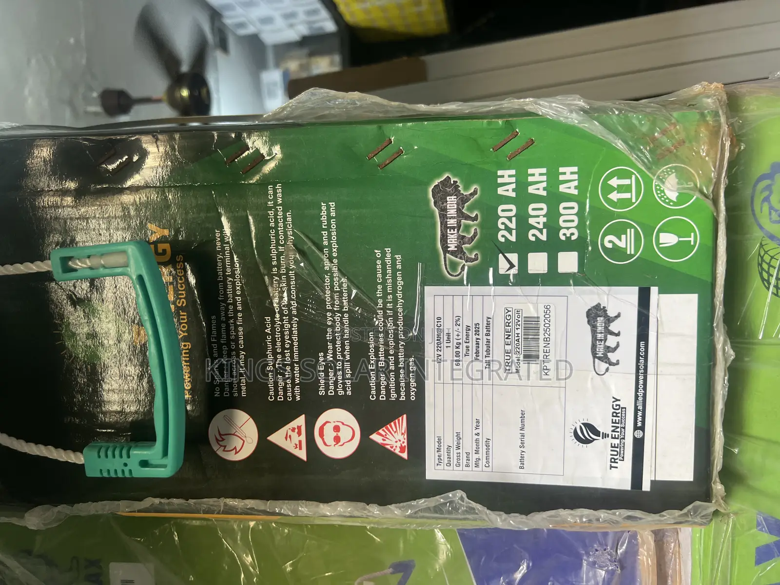 True Energy Tubular Battery