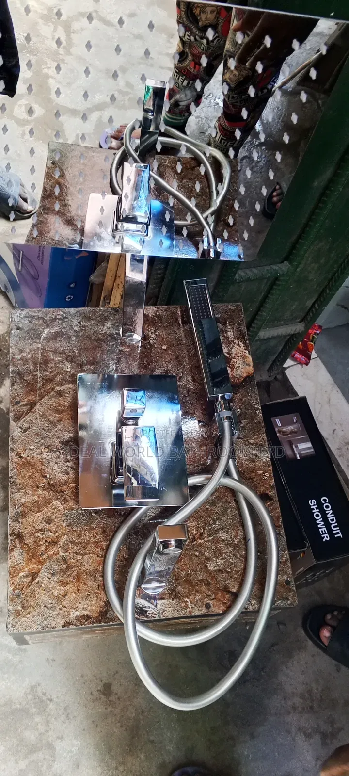 Stainless Conduit Shower