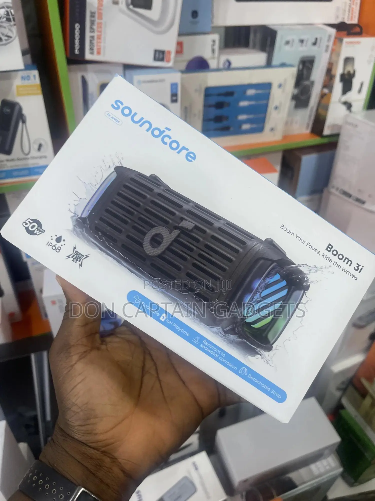 Anker Soundcore Boom 3i Bluetooth Speaker 50w