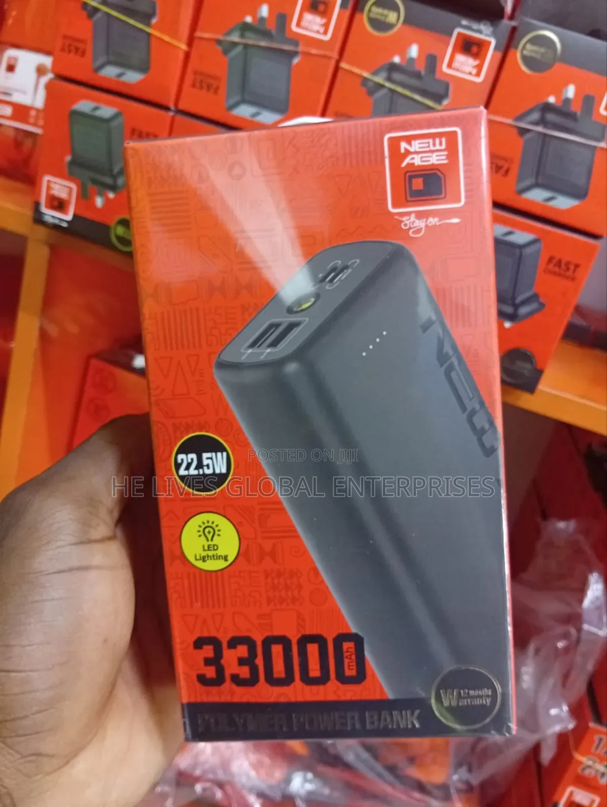 33,000 Mah New Age Power Bank