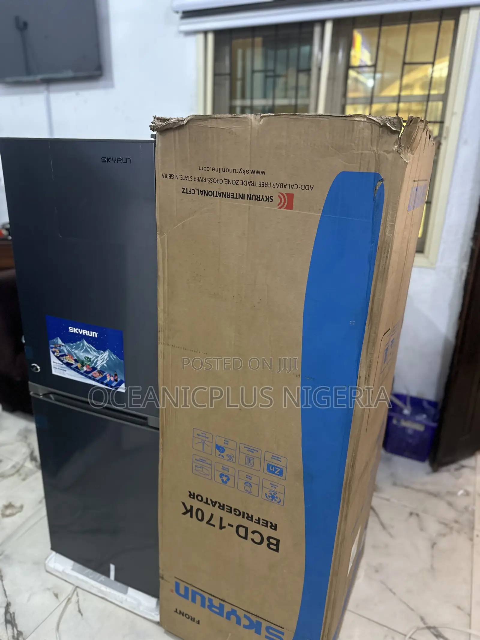 Kitchen Glow Skyrun Refrigerator 170l Double Door (Bcd-)