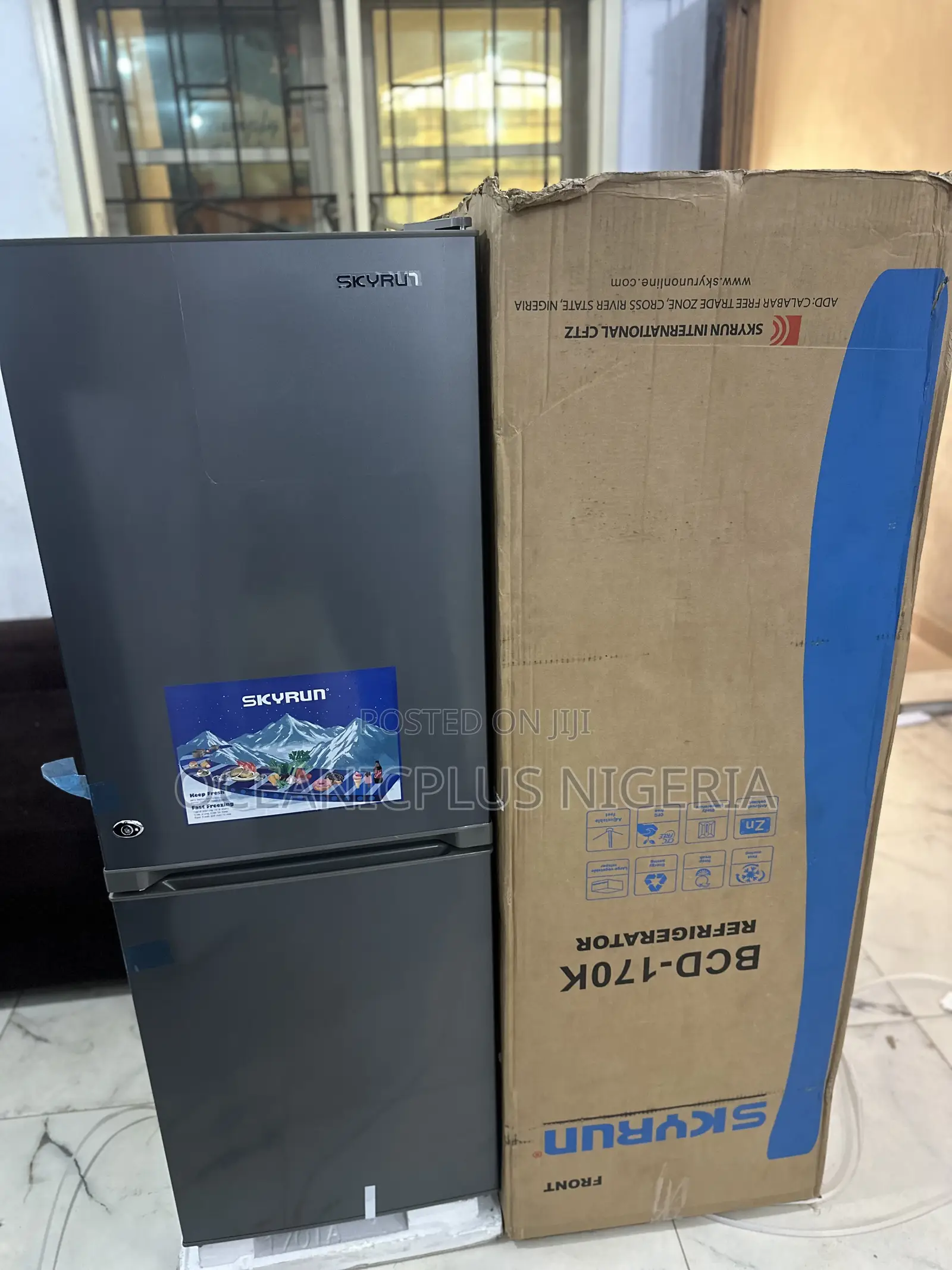 Next Gen Skyrun Refrigerator 170l Double Door (Bcd-)