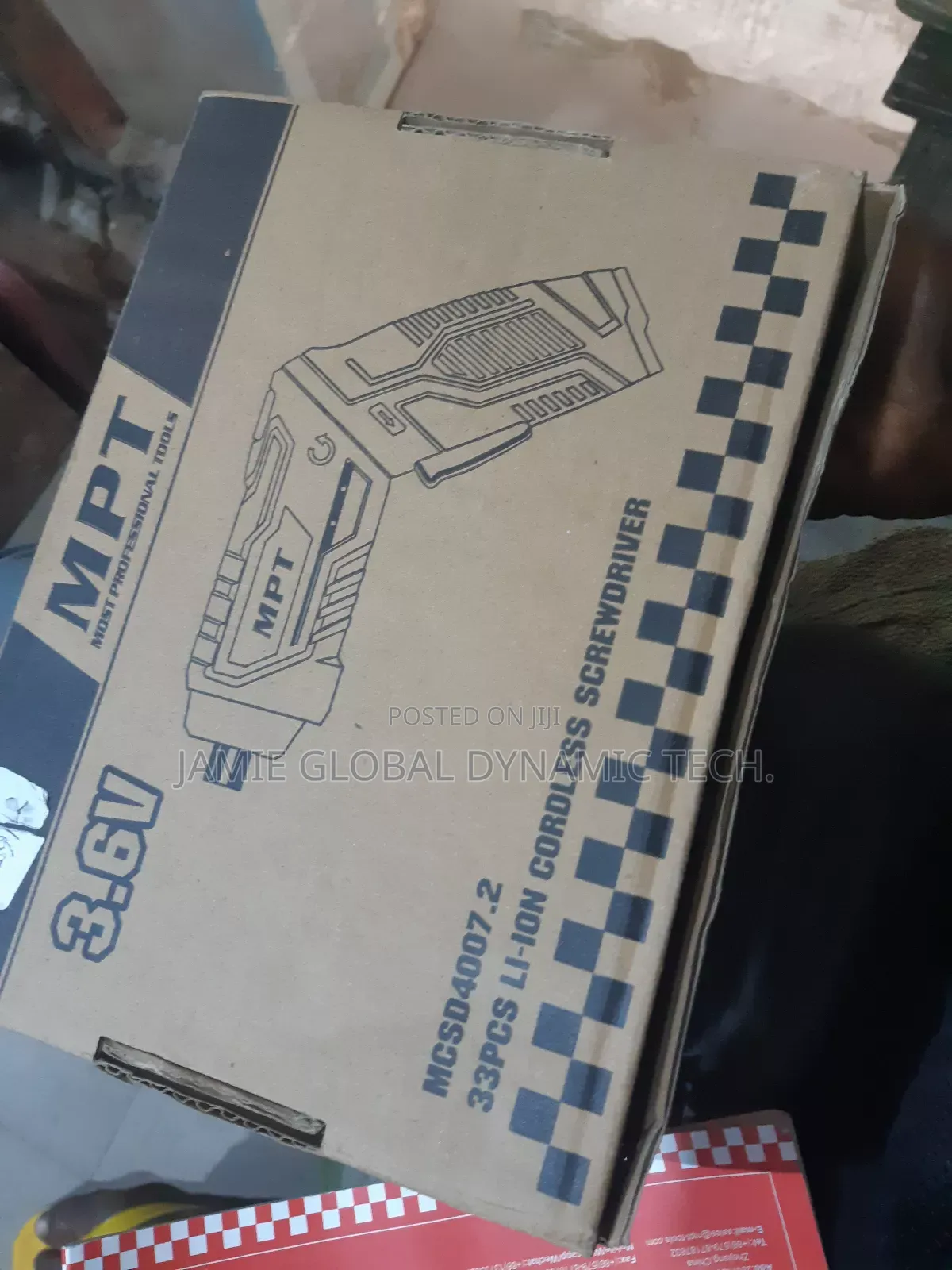 MPT 3.6v Rechargeable Screwdriver Machine