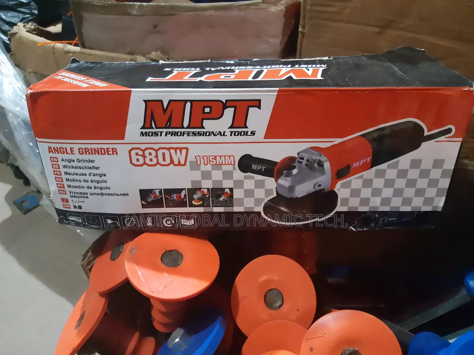 MPT 115mm 41⁄2" Angle Grinder Electric