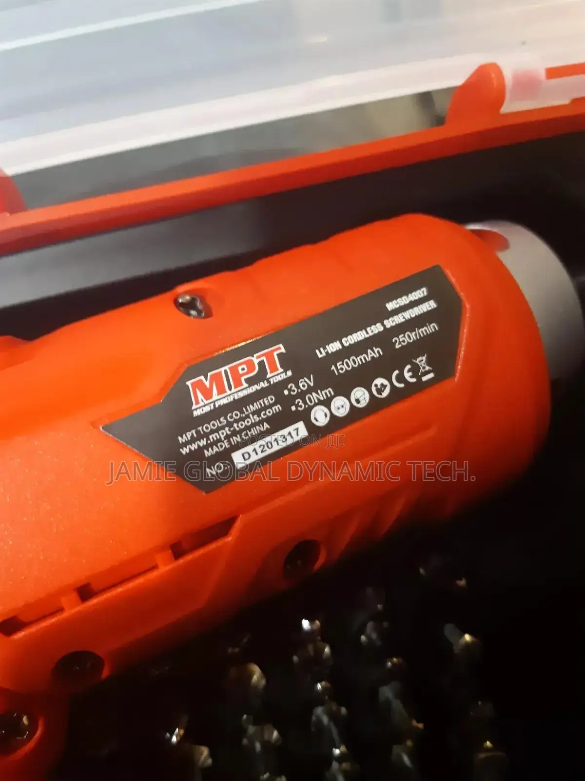 MPT 3.6v Rechargeable Screwdriver Machine
