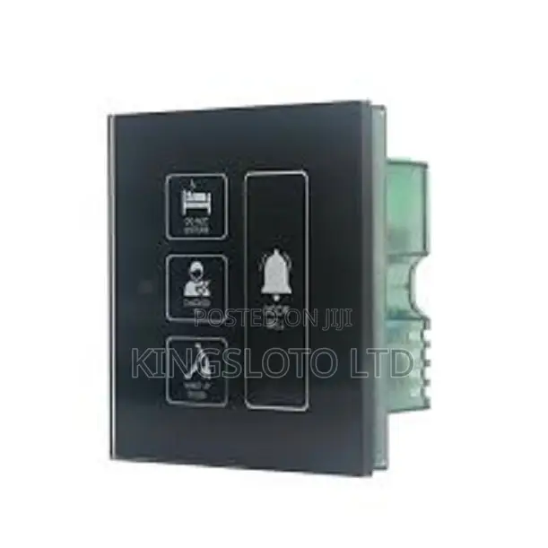 Hotel Room Door Plate System DND