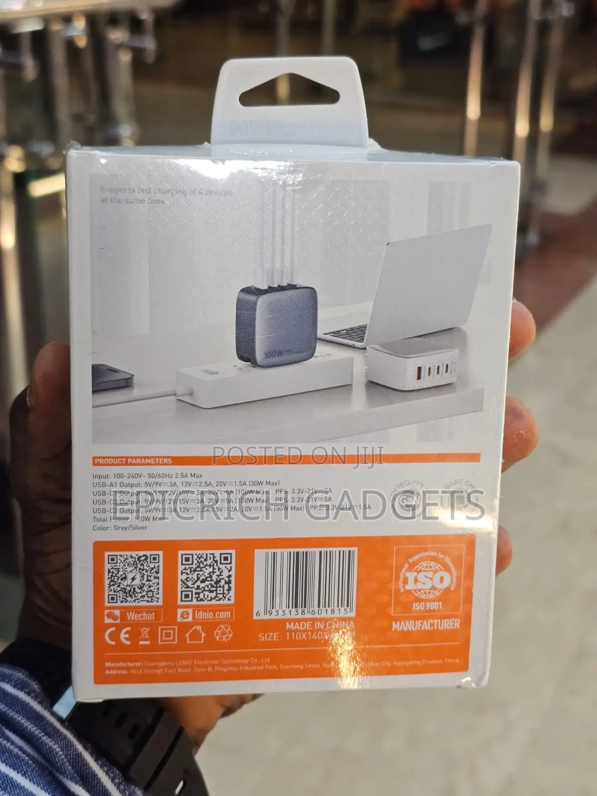 Ldnio 100w Gan Four Ports Universal Adapter/Fast Charger