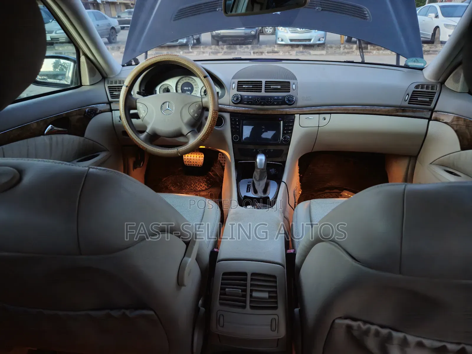 Mercedes-Benz E200 2007 Black
