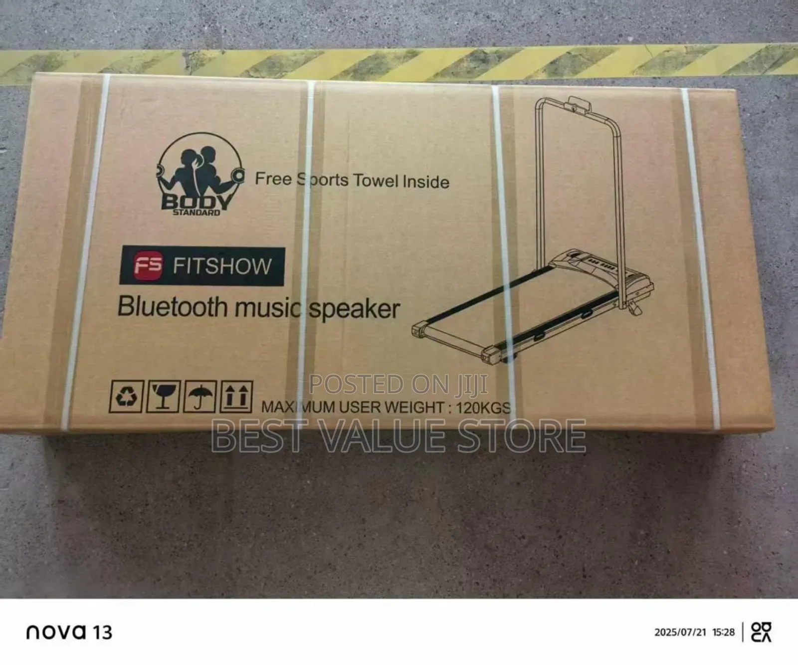 2hp Flat Treadmill Walking Pad With Bluetooth Speaker