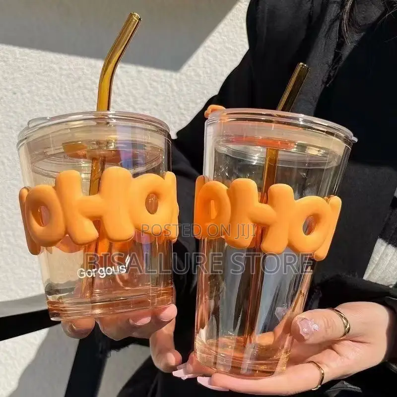 Hoh Glass Water Bottle Cup