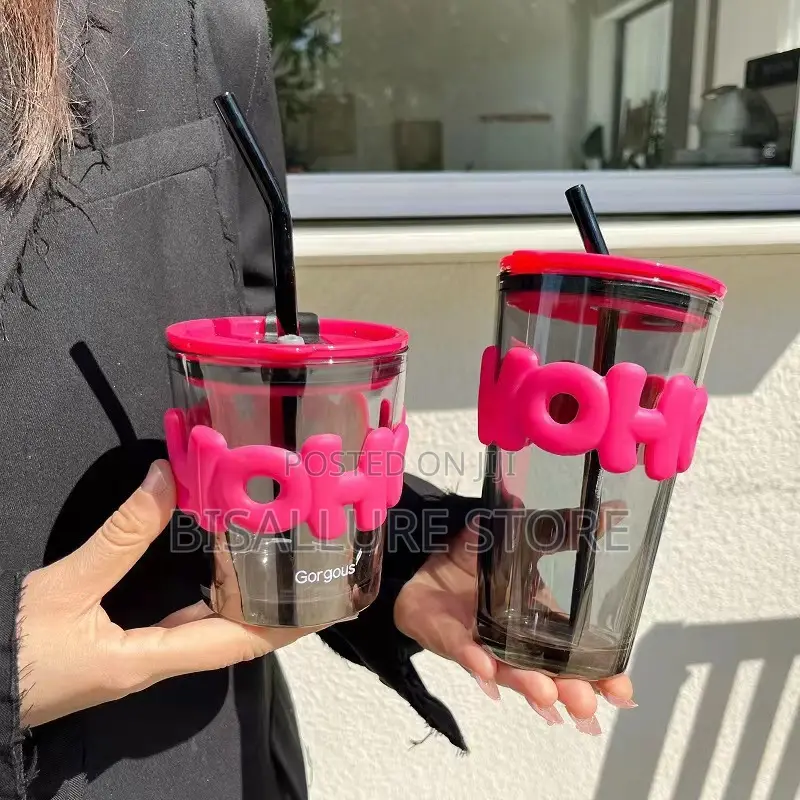 Hoh Glass Water Bottle Cup